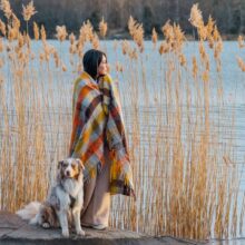 By the lake